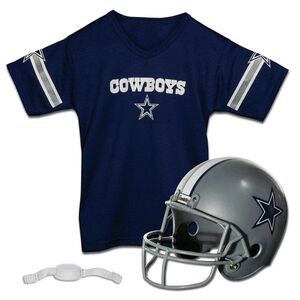 Franklin Sports Cowboys Helmet Set